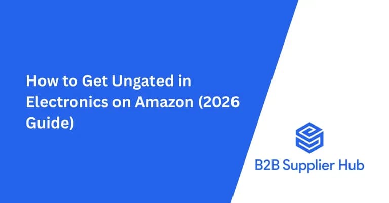How to Get Ungated in Electronics on Amazon (Brands + Invoices)